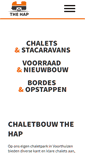 Mobile Screenshot of chaletbouwthehap.nl